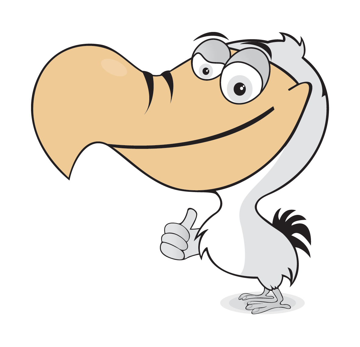 Clever Dodo Mascot